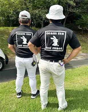 ゴルフウェアとして