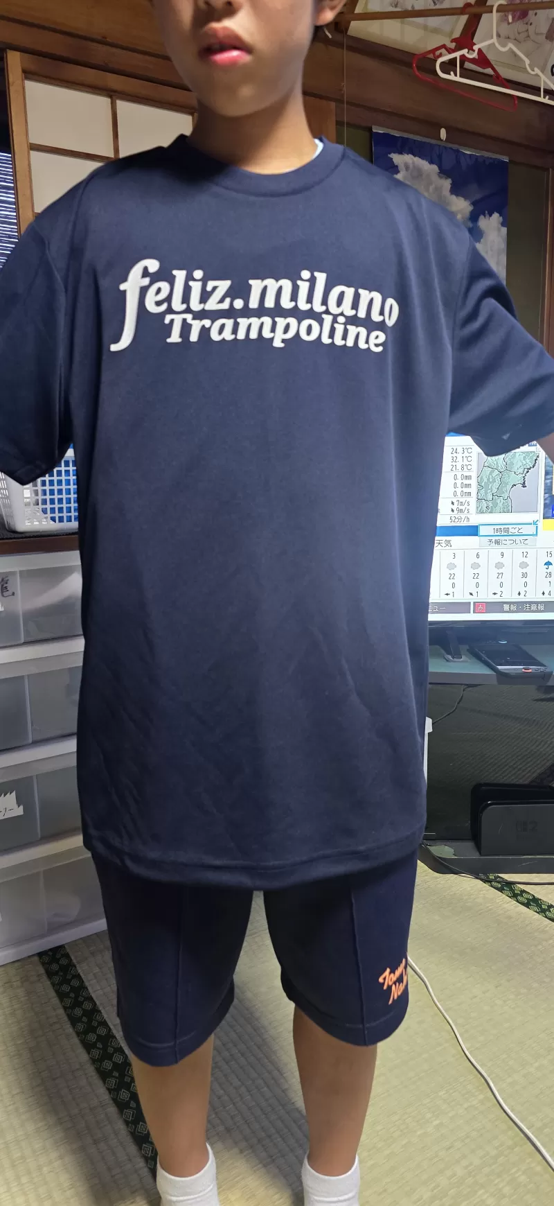 トランポリン用オリジナルTシャツ